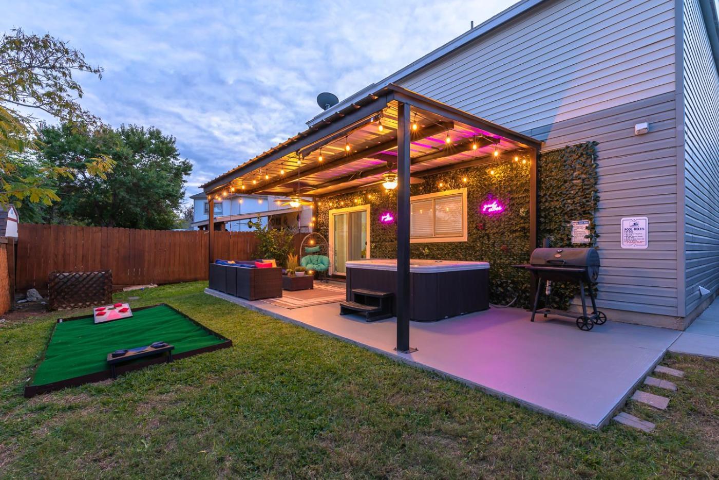 Gameroom, Bbq & Hot-Tub By Lackland & Seaworld Сан-Антонио Экстерьер фото
